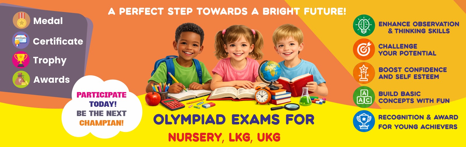 Kids participating in Global Kids Olympiad